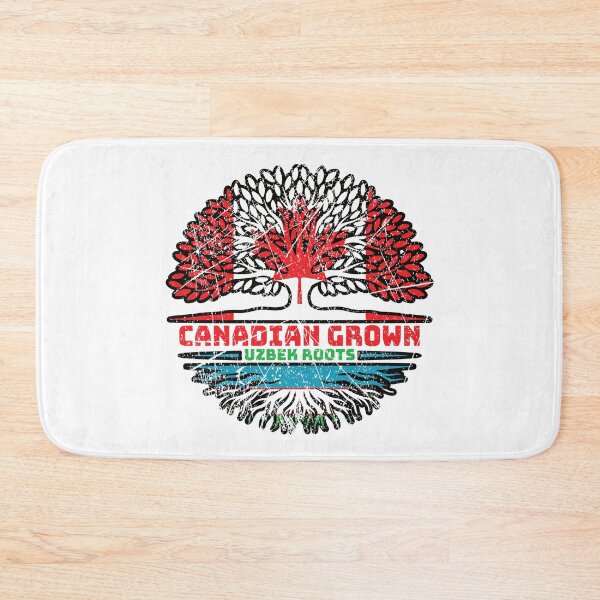 Item preview, Uzbekistan Uzbek Uzbeg Usbeg Canadian Canada Tree Roots Flag designed and sold by FlagX.