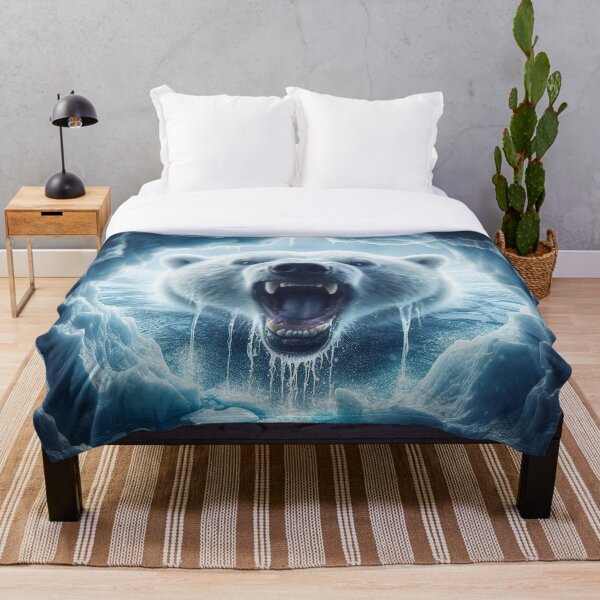 Item preview, Roaring Polar Bear Ice Cave designed and sold by deniz kaya.