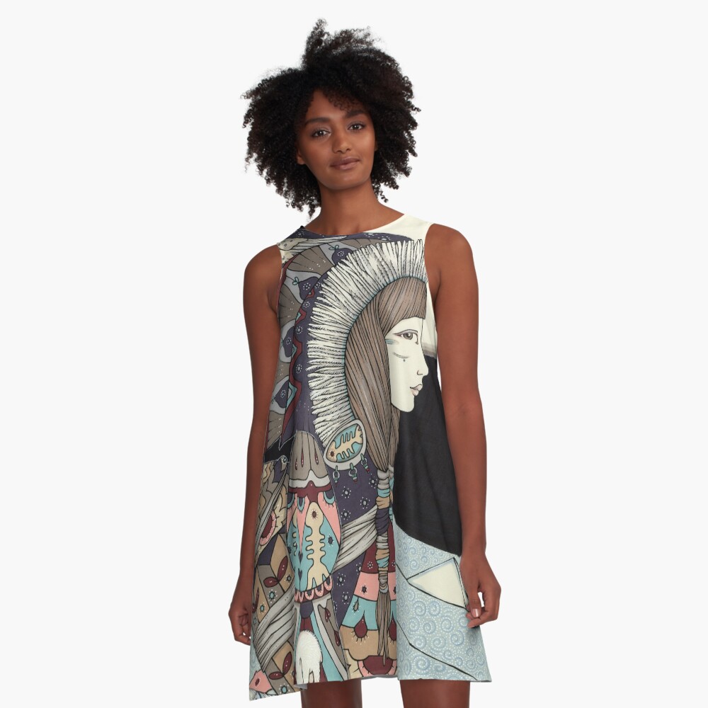 Item preview, A-Line Dress designed and sold by AnitaInverarity.