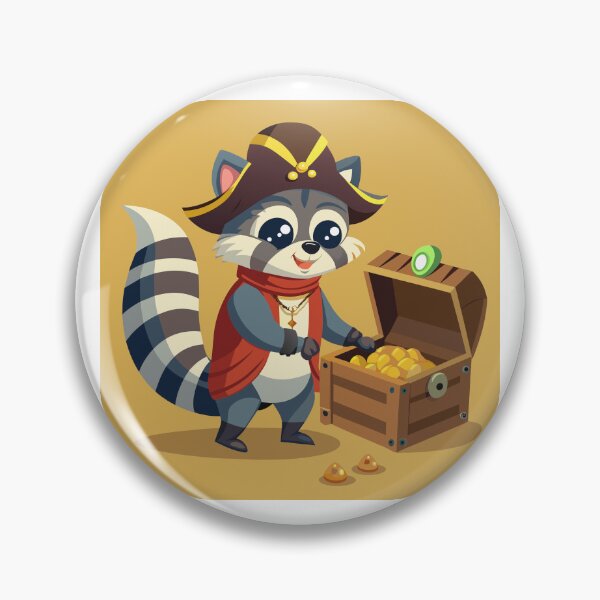 Item preview, Pirate's Quest Raccoon's Treasure Hunt designed and sold by omerfdln34.