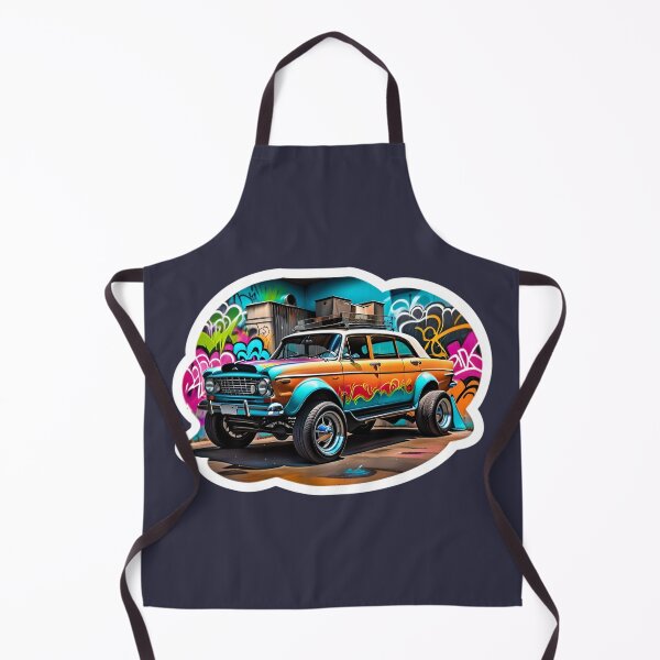 Artikelvorschau, Cool Graffiti Art Classic Vintage Car entworfen und verkauft von TheArtOfPat.