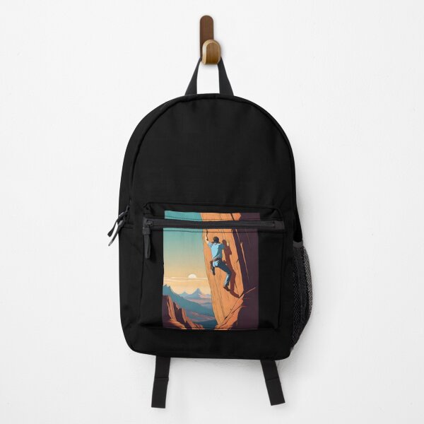 Item preview, Man during mountain climbing designed and sold by Vint-sport-age.