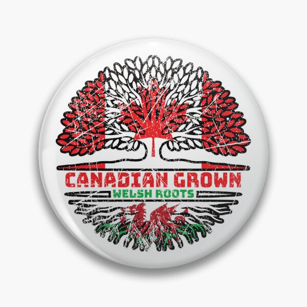 Item preview, Welsh Wales Canadian Canada Tree Roots Flag designed and sold by FlagX.