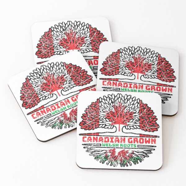 Item preview, Welsh Wales Canadian Canada Tree Roots Flag designed and sold by FlagX.