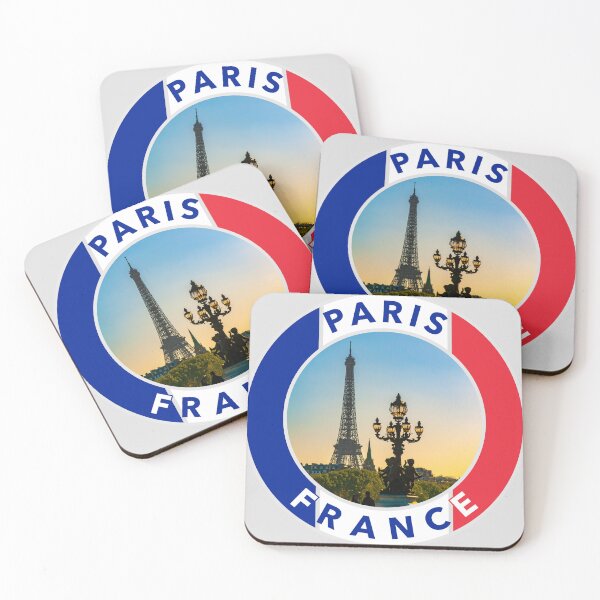 Item preview, Paris, France Round Emblem designed and sold by travelwitheric.
