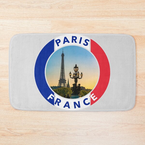 Item preview, Paris, France Round Emblem designed and sold by travelwitheric.