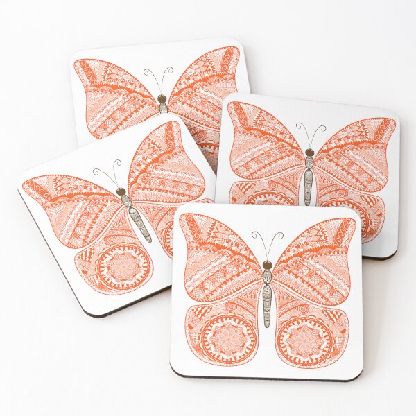 Item preview, Patterned Butterfly designed and sold by ZigZagsAndAuras.