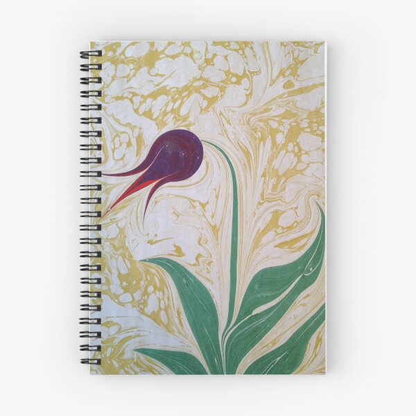 Item preview, Marbled / Painted Purple Ebru Flower designed and sold by T Artist.