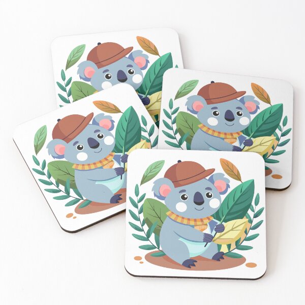 Item preview, Brushstrokes of Eucalyptus Koala's Artistic Pursuit designed and sold by omerfdln34.