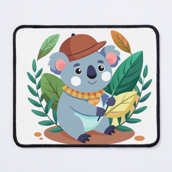 Item preview, Brushstrokes of Eucalyptus Koala's Artistic Pursuit designed and sold by omerfdln34.