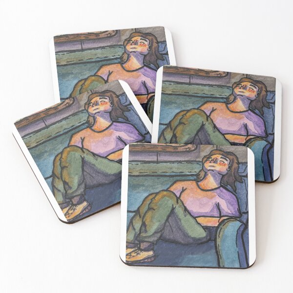 Item preview, Watercolor Nap Time  designed and sold by OddlysArt.