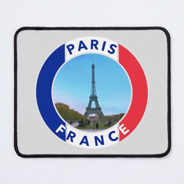 Item preview, Paris, France Round Emblem designed and sold by travelwitheric.