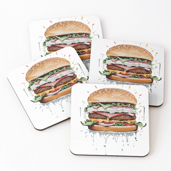 Item preview, Hamburger With Cheese and Lettuce  designed and sold by LKozerski.