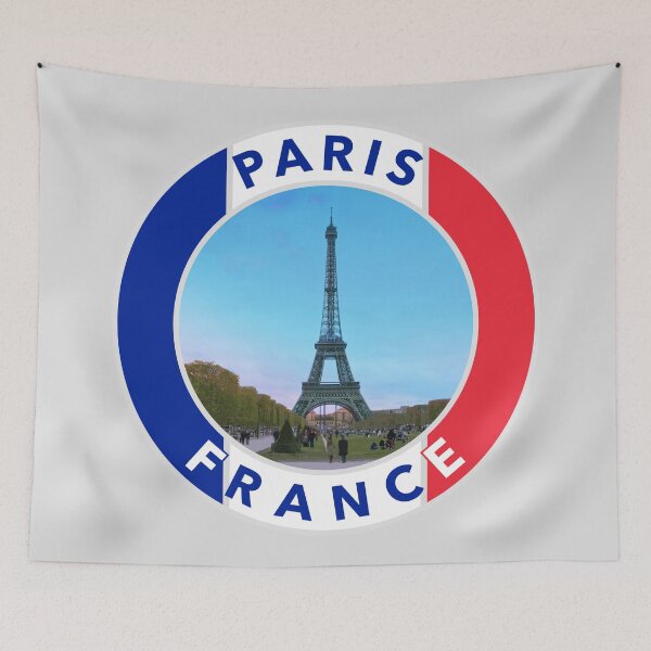 Item preview, Paris, France Round Emblem designed and sold by travelwitheric.