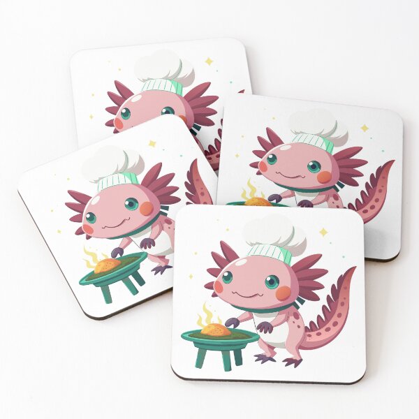Item preview, Gourmet Ambitions Chef Axolotl's Culinary Delights designed and sold by omerfdln34.