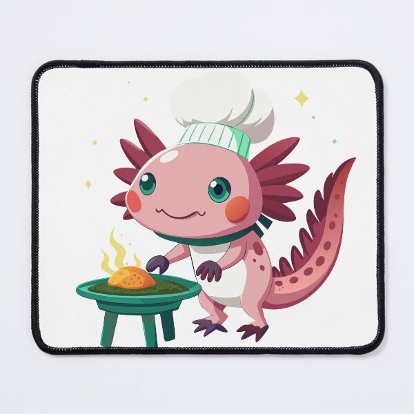 Item preview, Gourmet Ambitions Chef Axolotl's Culinary Delights designed and sold by omerfdln34.