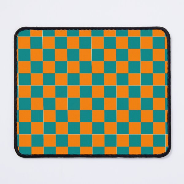 Item preview, Checkered Green and Orange Classic Checkerboard Pattern - designed and sold by PurpleLoveStore.