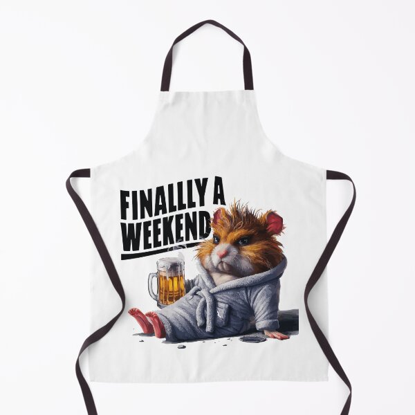 Item preview, “Relax with my weekend offer: a cozy hamster with a steaming mug of beer!” designed and sold by Gadget80.