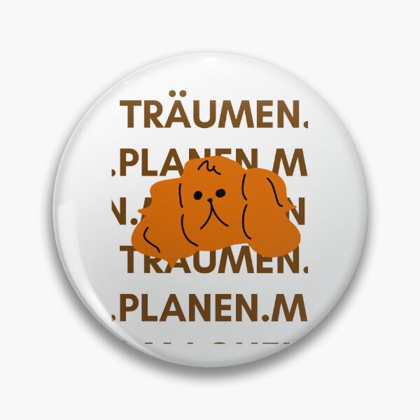 Item preview, TRÄUME. PLAN. TUE | Cute Dog Breed Illustration | Adorable Dog Faces designed and sold by RM-Journey.