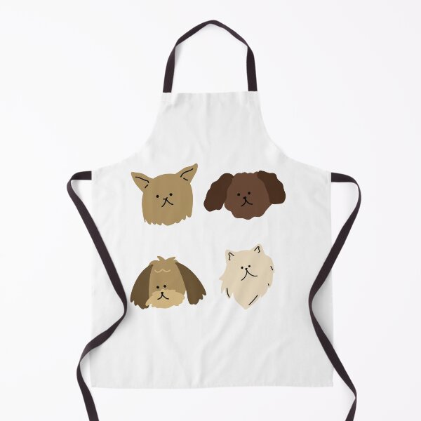Item preview, Illustration Set with 4 Dog Breeds - Cartoon Style designed and sold by RM-Journey.