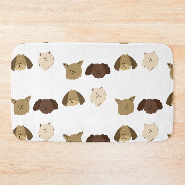 Item preview, Illustration Set with 4 Dog Breeds - Cartoon Style designed and sold by RM-Journey.