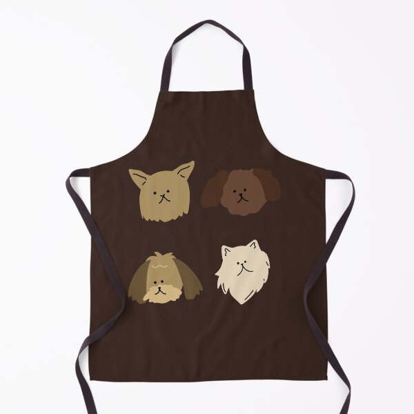 Item preview, Illustration Set with 4 Dog Breeds - Cartoon Style designed and sold by RM-Journey.