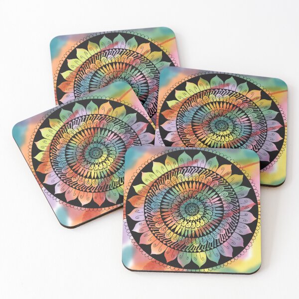 Item preview, Colorful and Cute Mandala designed and sold by ZigZagsAndAuras.