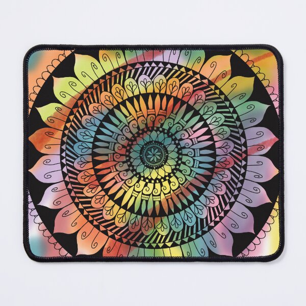 Item preview, Colorful and Cute Mandala designed and sold by ZigZagsAndAuras.