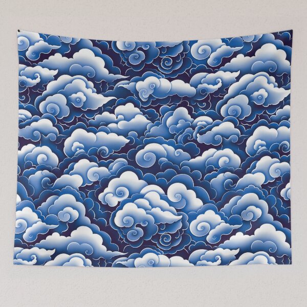 Item preview, Chinese Cloud Pattern designed and sold by Snifferius.