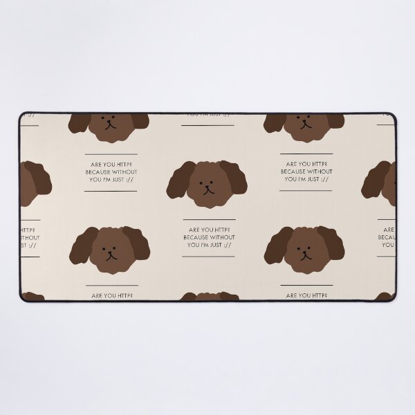Item preview, Are you http? because without you i'm just :// | Cute Dog Cartoon Style designed and sold by RM-Journey.