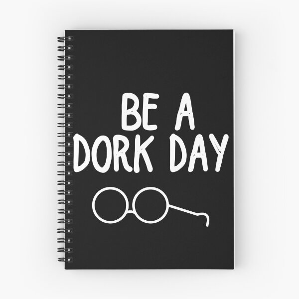 Item preview, Be A Dork Day Funny White Line Drawing Design designed and sold by EarthArtDesigns.