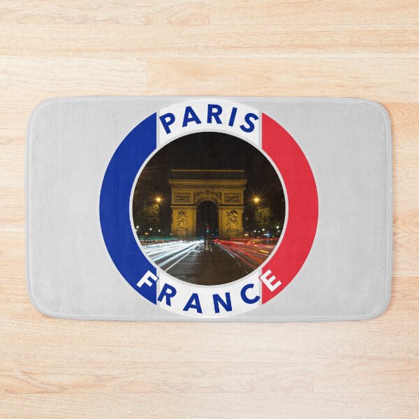 Item preview, Paris, France Round Emblem designed and sold by travelwitheric.