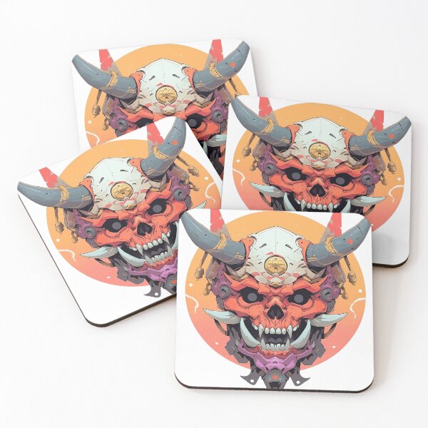 Item preview, mask japan skull designed and sold by Deadv.
