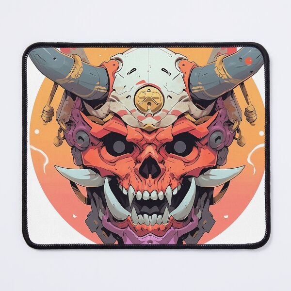Item preview, mask japan skull designed and sold by Deadv.