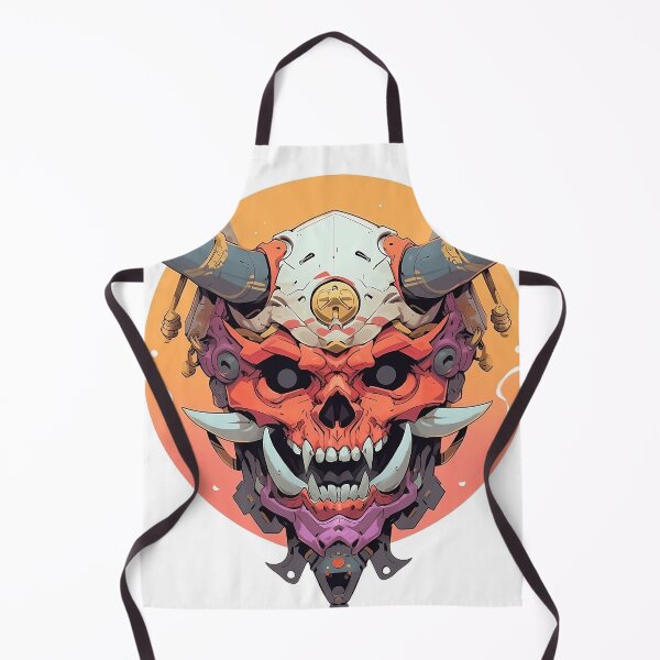Item preview, mask japan skull designed and sold by Deadv.