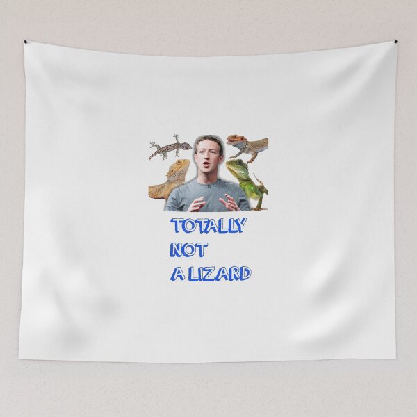 Item preview, Mark Zuckerberg Is Totally Not A Lizard designed and sold by trendo.