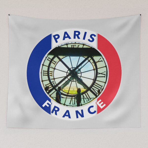 Item preview, Paris, France Round Emblem designed and sold by travelwitheric.