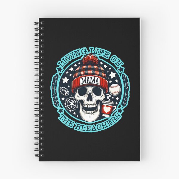 Item preview, Baseball Mama Living Life On The Bleachers designed and sold by WoodburyLake.