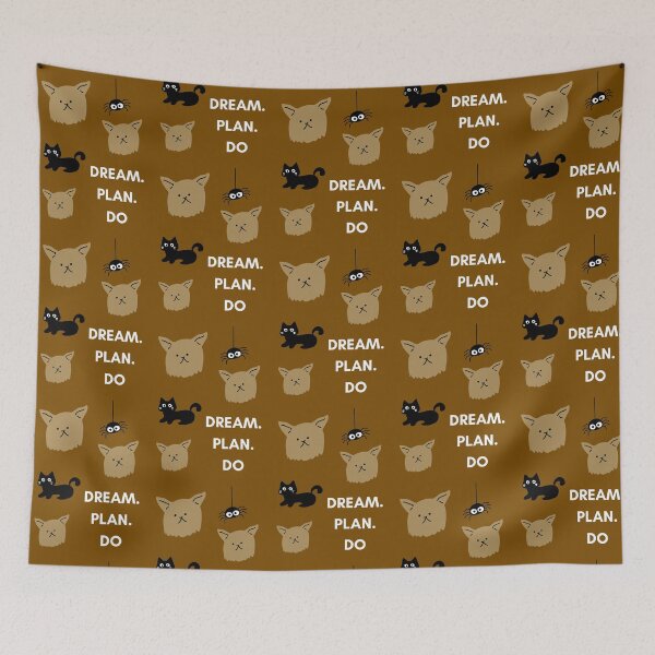 Item preview, DREAM. PLAN. DO | Cute Dog Cartoon Style designed and sold by RM-Journey.