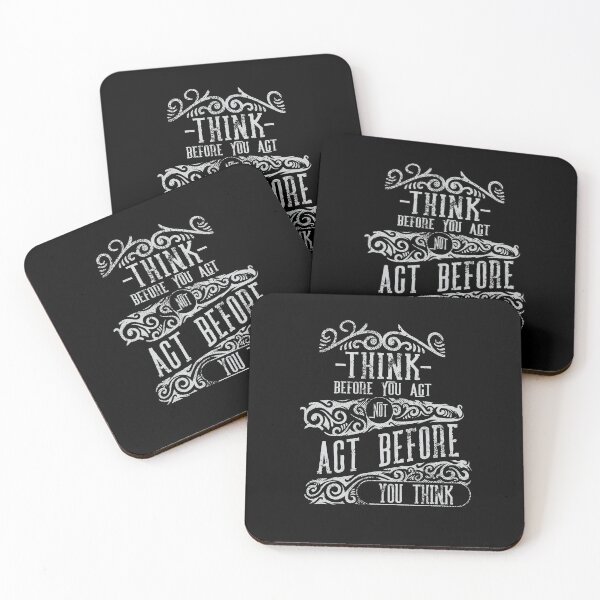 Item preview, Think Before You Act designed and sold by John MacPherson Allan.