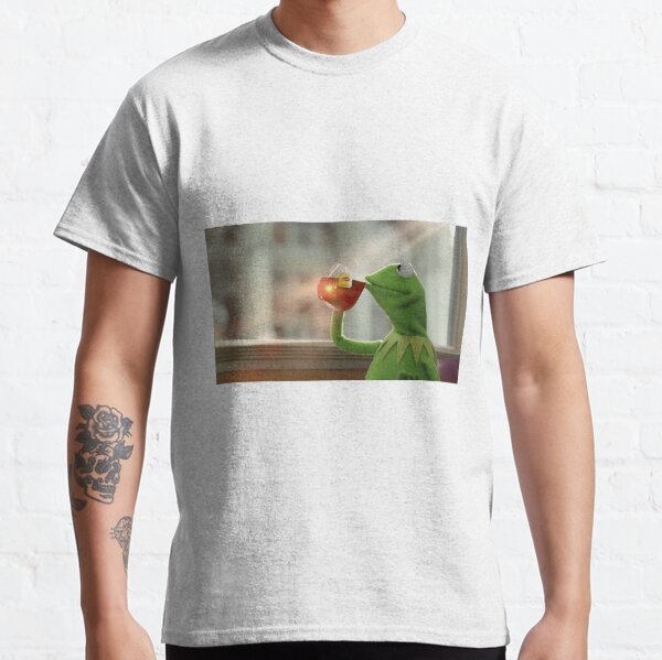 kermit sipping tea shirt