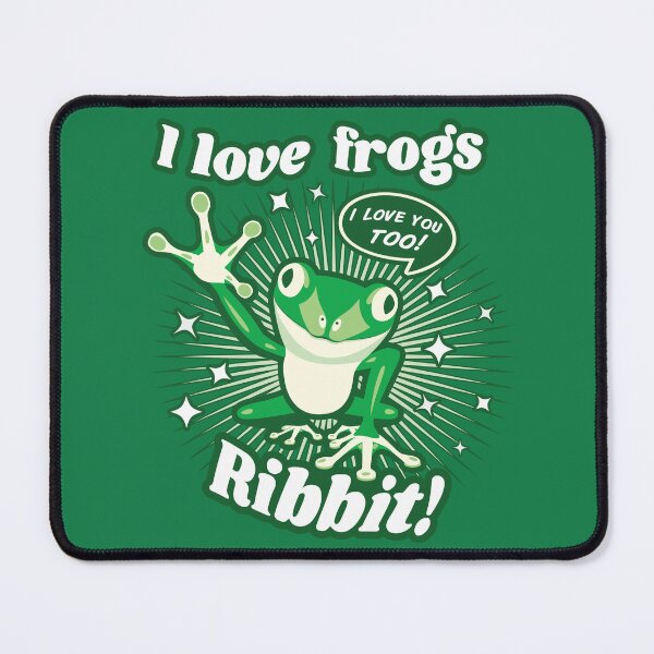 Item preview, I Love Frogs - Friendly Cartoon Frog designed and sold by KidRilla.