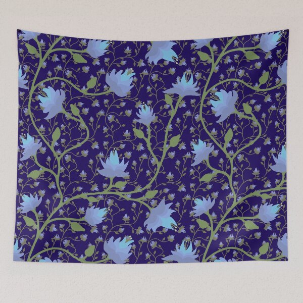 Item preview, Tangled Vines and Flowers (Grey) designed and sold by AmberAzbell.
