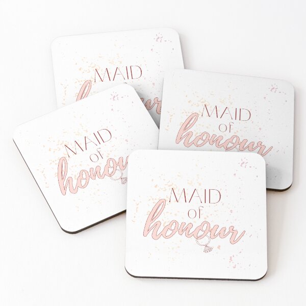 Item preview, Maid of Honour - Blush designed and sold by theprintplaceuk.