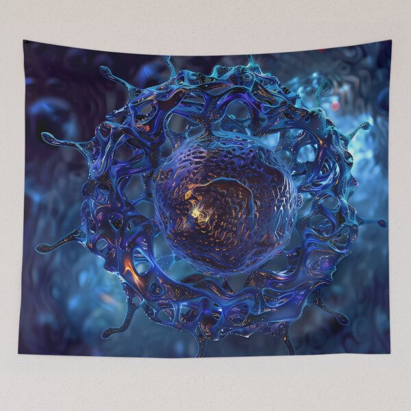 Item preview, "Ethereal Aqua: Magnified Beauty" designed and sold by Art-Vortex-fr.