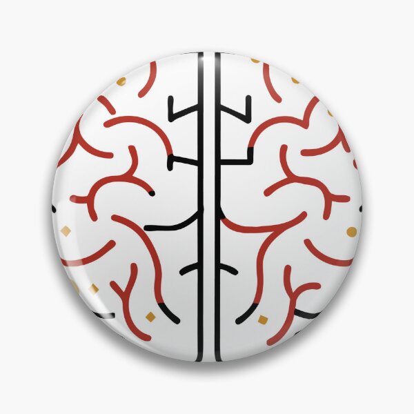 Item preview, A brain with ideas in motion designed and sold by Rosa Elena Albornoz Mendez.