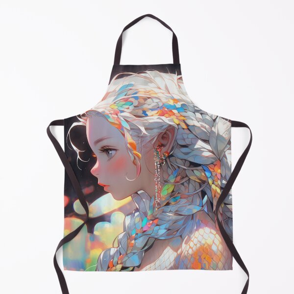 Item preview, Pastel Shimmer Scales Anime Girl designed and sold by bubblegoth.
