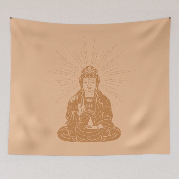 Item preview, Kuan Yin Sattva Minimal Edition - Melon + Rust designed and sold by Irene Estelle.