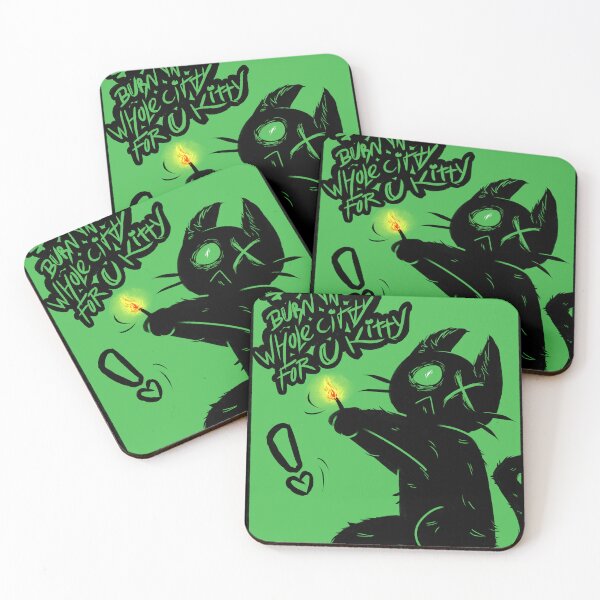 Item preview, Cat Will Burn The Whole Citty For His Kitty designed and sold by Cetrix-hermes.