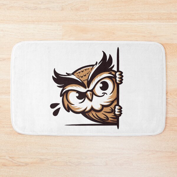 Item preview, Peek Owl: A Quirky Animal Illustration designed and sold by Designowner.